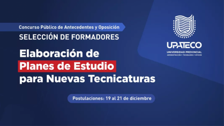 UPATecO: Convocatoria de formadores