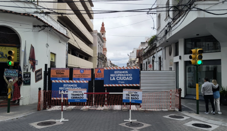 Comenzaron las obras en el Paseo de la Fe