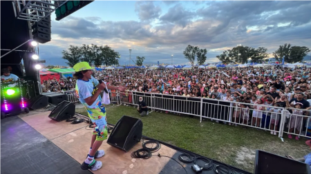 Grilla de artistas que se presentarán en la Expo Ciudad