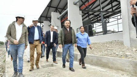 Sáenz supervisó el avance de obras en Güemes