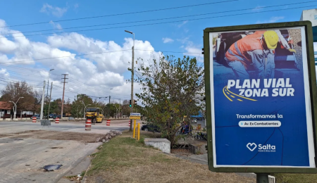 Plan Vial Sur: trabajan por barrio El Periodista