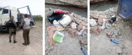 Empresa sancionada por contaminar el río Arenales