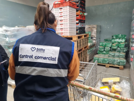 Operativos de control en supermercados y carnicerías