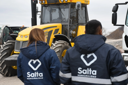 El municipio sigue incorporando maquinaria y vehículos