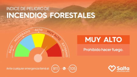 El alerta por incendios forestales continúa