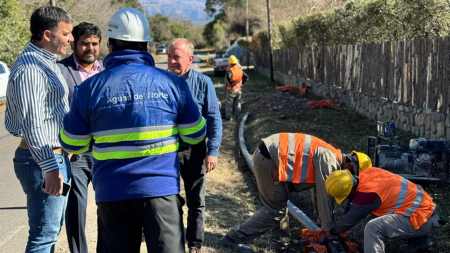 Avanza la obra del nuevo acueducto La Calderilla