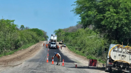 Repavimentación de la ruta provincial 5