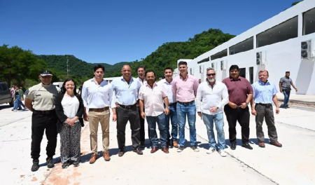 Sáenz supervisó el control fronterizo en Salvador Mazza