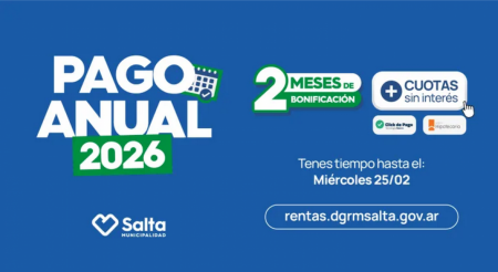 Pago Anual de Tributos Municipales 2026