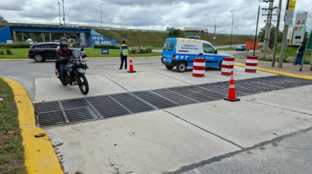 Quedó habilitado el tránsito en el ingreso a San Luis