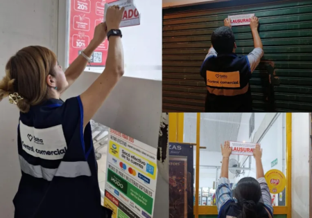 Fueron clausurados dos supermercados