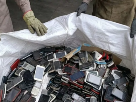 Celulares secuestrados en unidades carcelarias