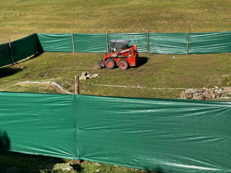 Construyen pista de bicicletas en Grand Bourg