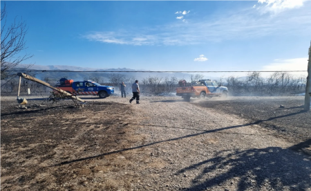 La Municipalidad intervino en 135 incidentes por el viento y el fuego
