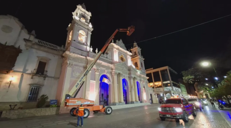 Comenzó la renovación de la Catedral