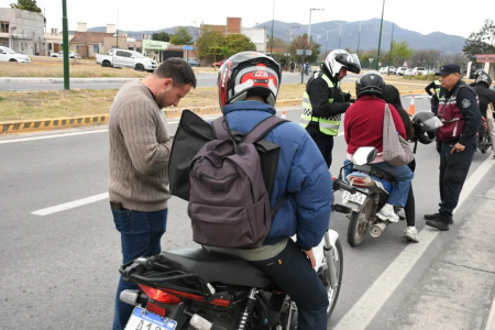 Se secuestraron 12 motos en un operativo de tránsito