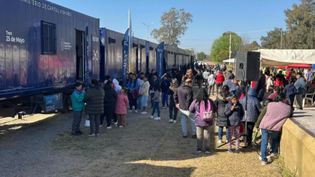 El Tren “25 de Mayo” ya realizó 7.373 prestaciones