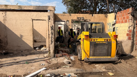 Se recuperó un espacio abandonado en barrio Unión