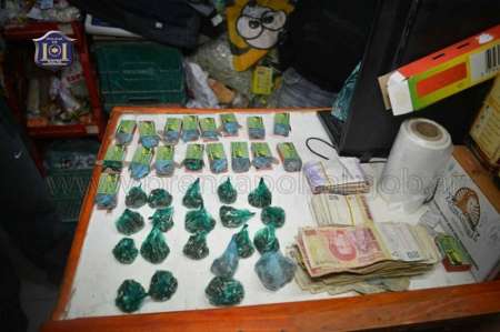 Vendían marihuana en cajas de caldo