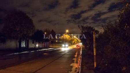 El lugar en donde Belén esperaba el colectivo la noche en que fue agredida. Foto: La Gaceta