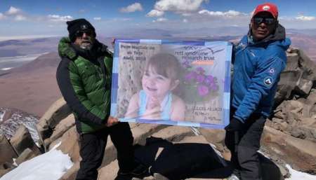 Un abuelo escaló el Llullaillaco para que su nieta tenga una cura