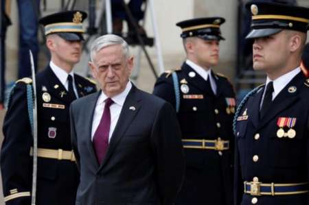 El secretario de Defensa de EEUU, James Mattis, en el Pentágono. YURI GRIPASREUTERS