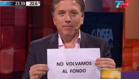 "No volvamos al Fondo" afirmaba hace dos años el ministro Dujovne