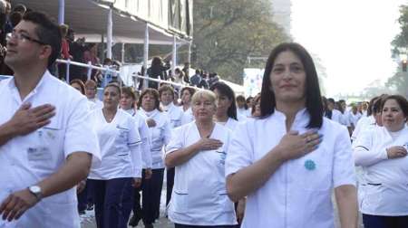 Enfermeros marcharán en pedido por mejoras salariales y unificación de honorarios