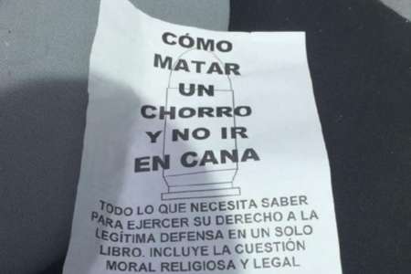 "Cómo matar a un chorro y no ir en cana"