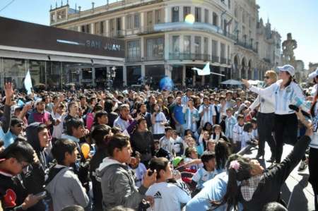 Mundial: Viví el partido de Argentina en pantalla gigante en Salta