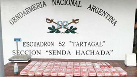 Condenaron a dos narcos atrapados con cocaína valuada en ocho millones de pesos