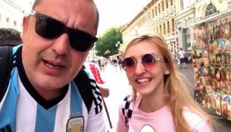 VIDEO: Tercer caso de acoso sexual de un argentino a una rusa