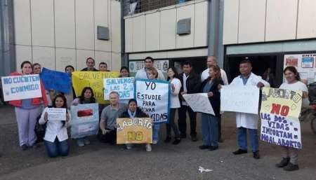 Médicos del Hospital San Vicente de Paul le dijeron no al aborto