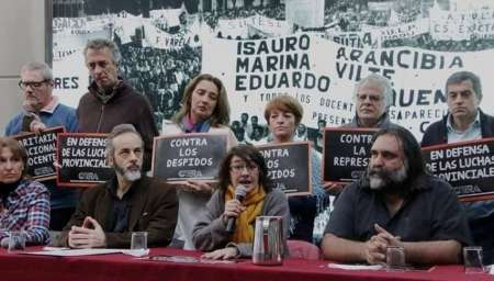 Tras la represión en Chubut, Ctera lanzó un paro nacional para el martes 3 de julio