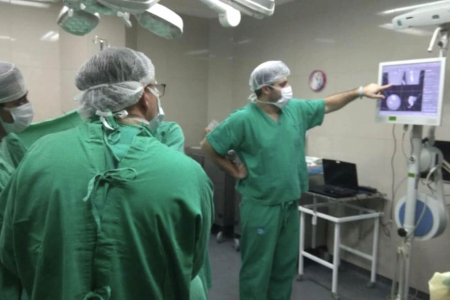 Primer trasplante óseo en el Hospital Público Materno Infantil