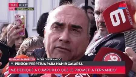 "A partir de hoy Nahir comienza a morir día a día”, dijo el padre del joven asesinado