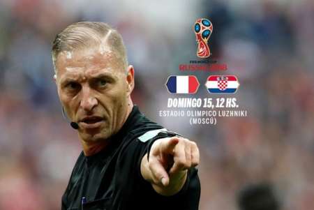 Un árbitro argentino dirigirá la final de la Copa del Mundo