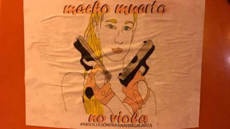 En Salta aparecieron carteles de apoyo a Nahir Galarza