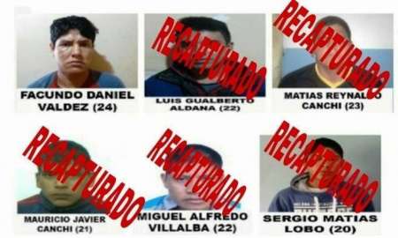 Ya son cinco los recapturados de la fuga en la Comisaría 24 de Orán