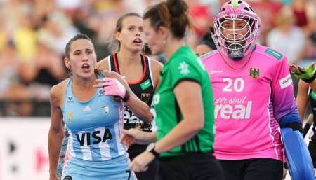 Las Leonas perdieron con Alemania 3 a 2 en el Mundial de Londres