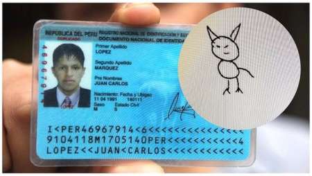 La firma del DNI de un peruano dio la vuelta al mundo