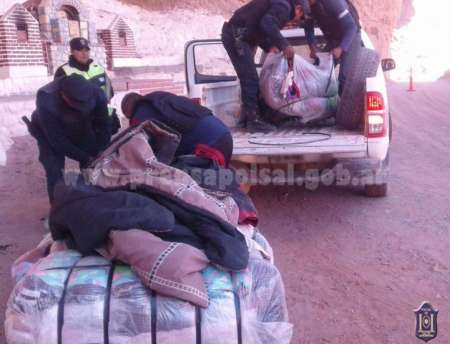 Secuestraron más de media tonelada de mercadería ilegal