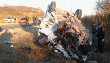 Trágico choque en la Ruta Nacional 16: Fallecieron 8 personas, 5 de ellos policías salteños