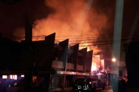 Se incendió una colchonería en pleno microcentro