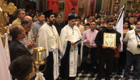 Los ortodoxos peregrinaron por la fiesta del Milagro
