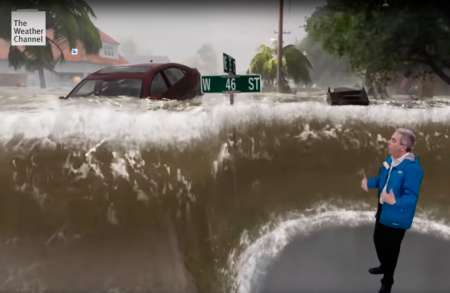 ASÍ USAN LA REALIDAD MIXTA PARA EXPLICAR LA DEVASTACIÓN DEL HURACÁN FLORENCE