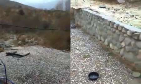 El granizo sorprendió a los turistas en los valles calchaquíes