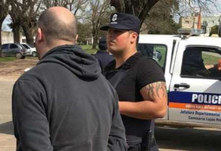 Un detenido en el micro del plantel de Dock Sud