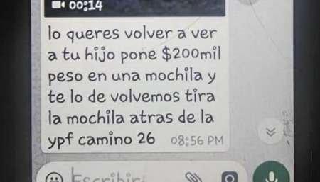 Fingió un rapto y lo descubrieron