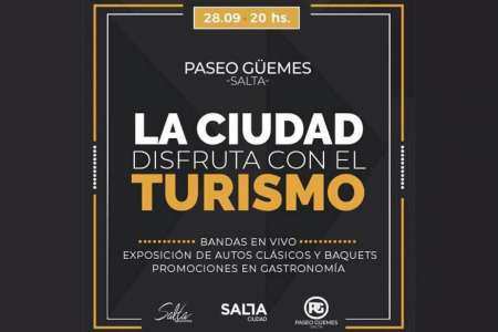 Hoy se realizará el lanzamiento del “Paseo Güemes”